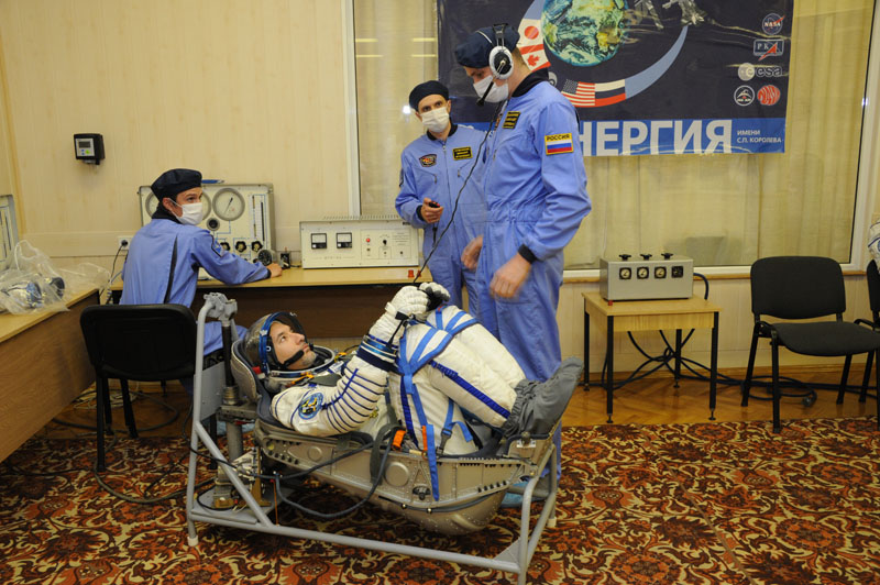 Заключительный этап подготовки экипажа ТПК Союз ТМА-09М_15