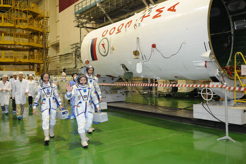 Заключительный этап подготовки экипажа ТПК Союз ТМА-09М_20